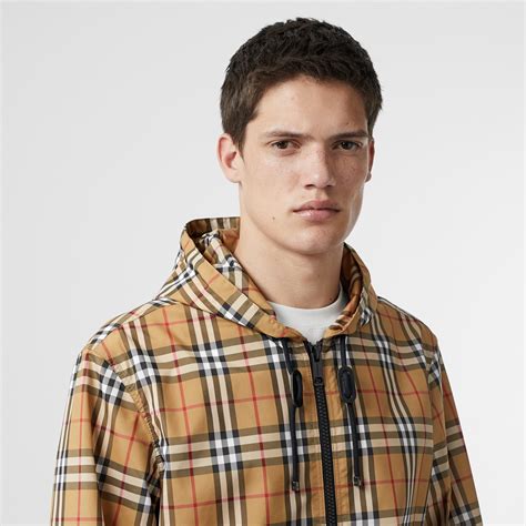 Burberry lightweight check jacket